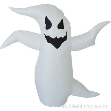 Fantasma blanco inflable caliente para la decoración de Halloween